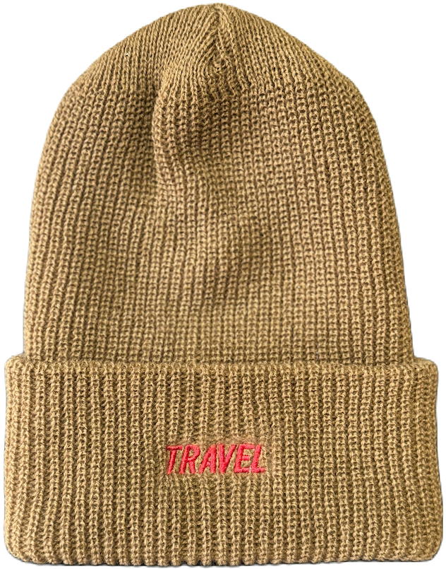 Travel Font Beanie